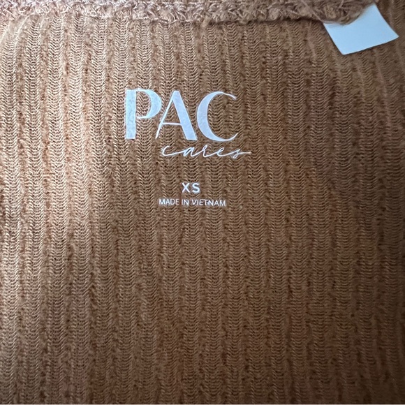 PacCares by PacSun Tropics Corset Tank Top Brown Size XS - Picture 5 of 5